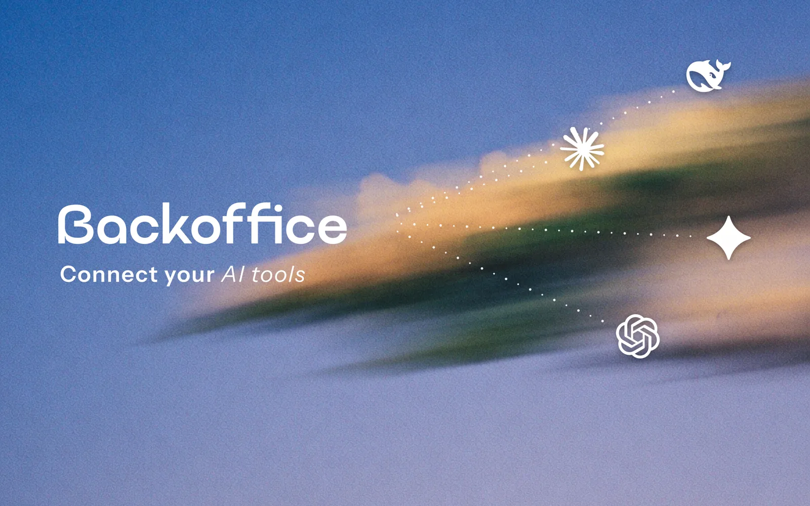 Backoffice connects to your AI tools